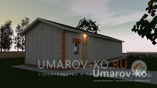 ГАРАЖНО-ХОЗЯЙСТВЕННЫЙ БЛОК